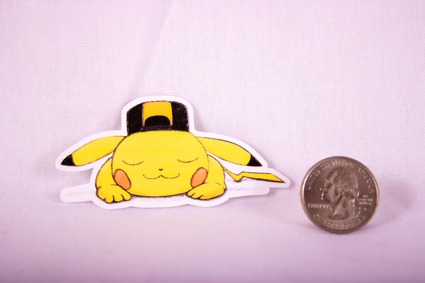 Sleepy Pikachu Sticker