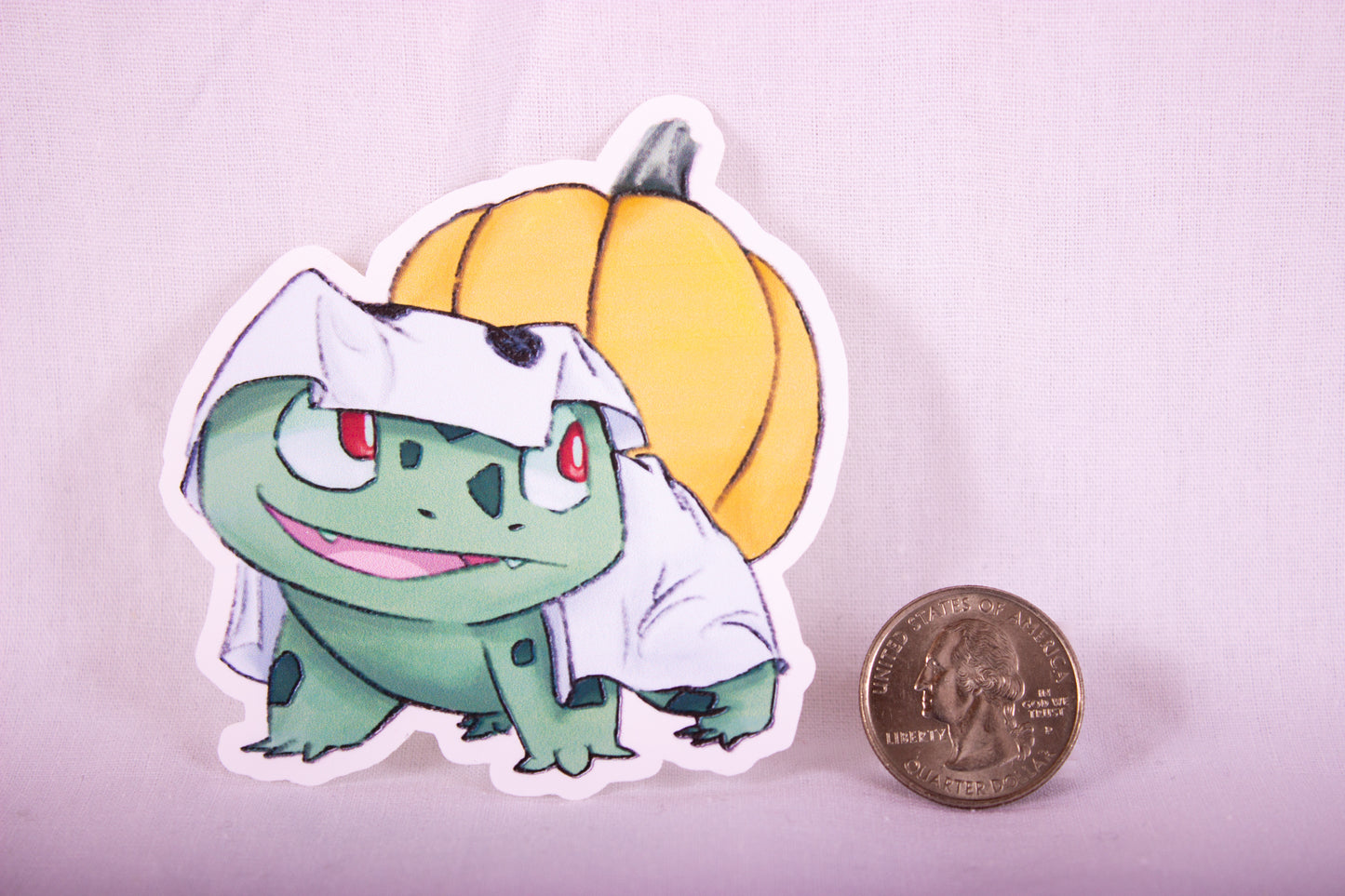 Bulbasaur Halloween Sticker