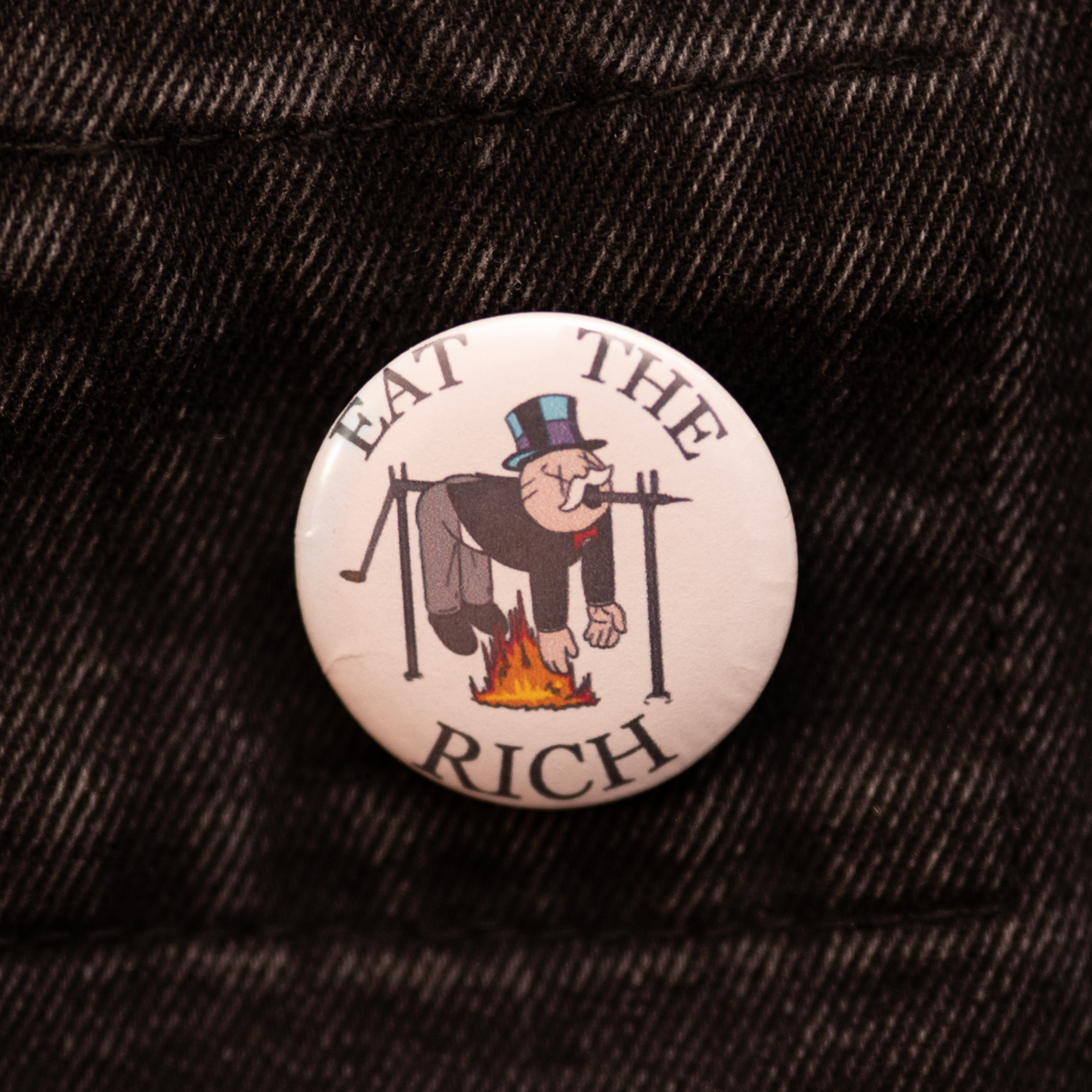 Eat the Rich Button