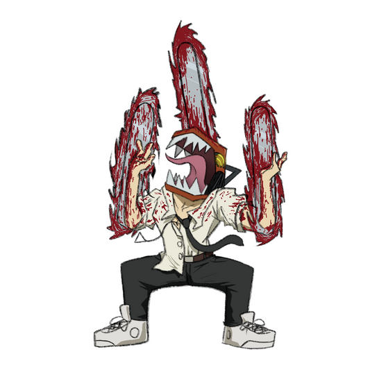 Chibi Chainsaw Man Sticker