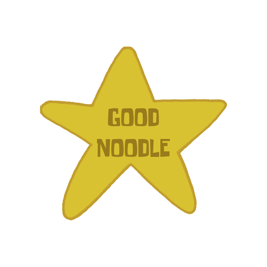 Good Noodle Star Sticker