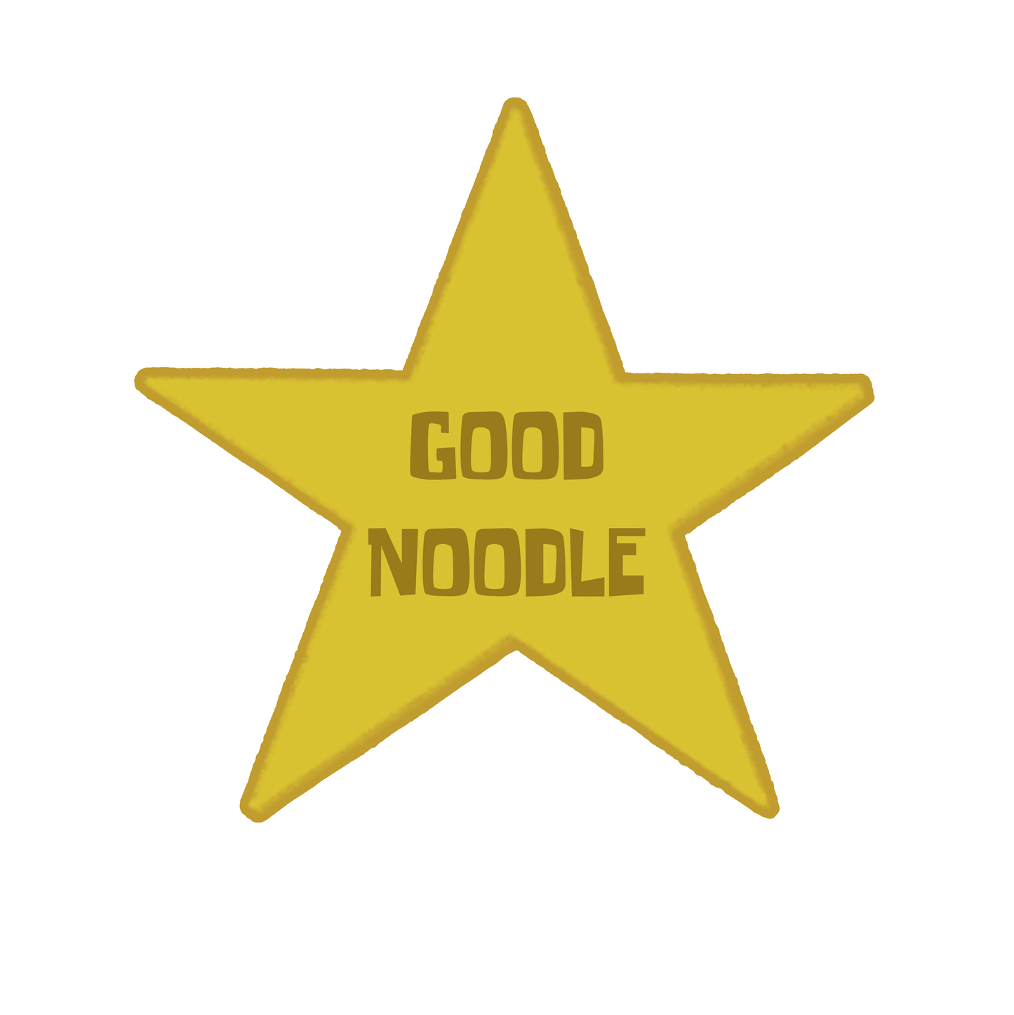 Good Noodle Star Sticker