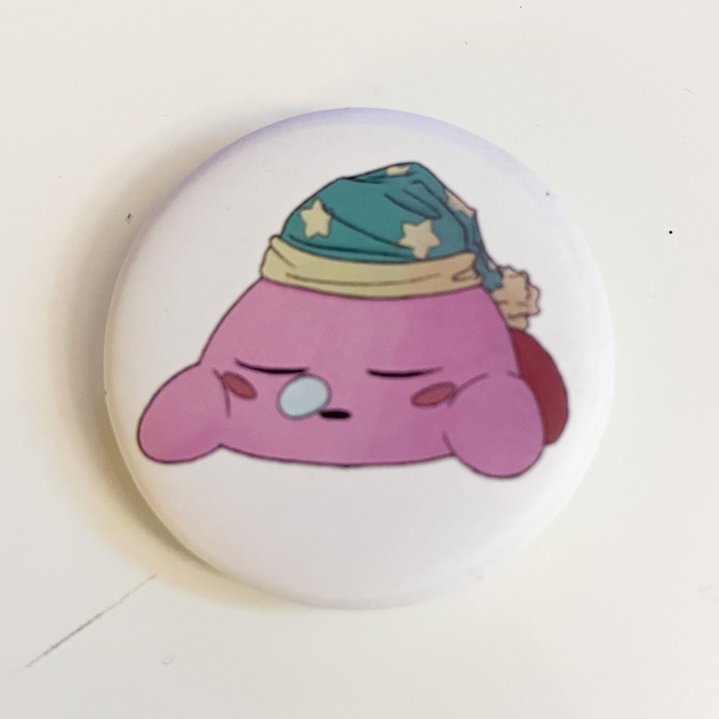 Sleepy Kirby Button