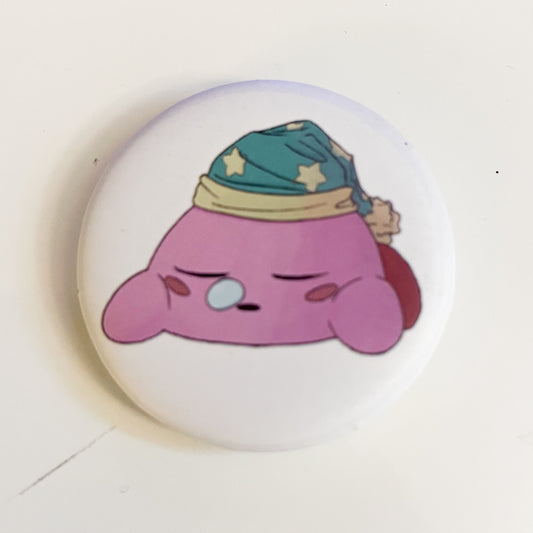 Sleepy Kirby Button