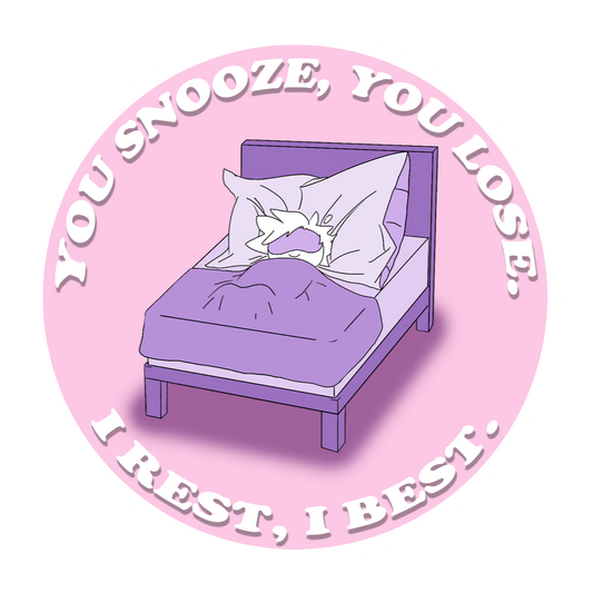 I Rest, I Best Sticker