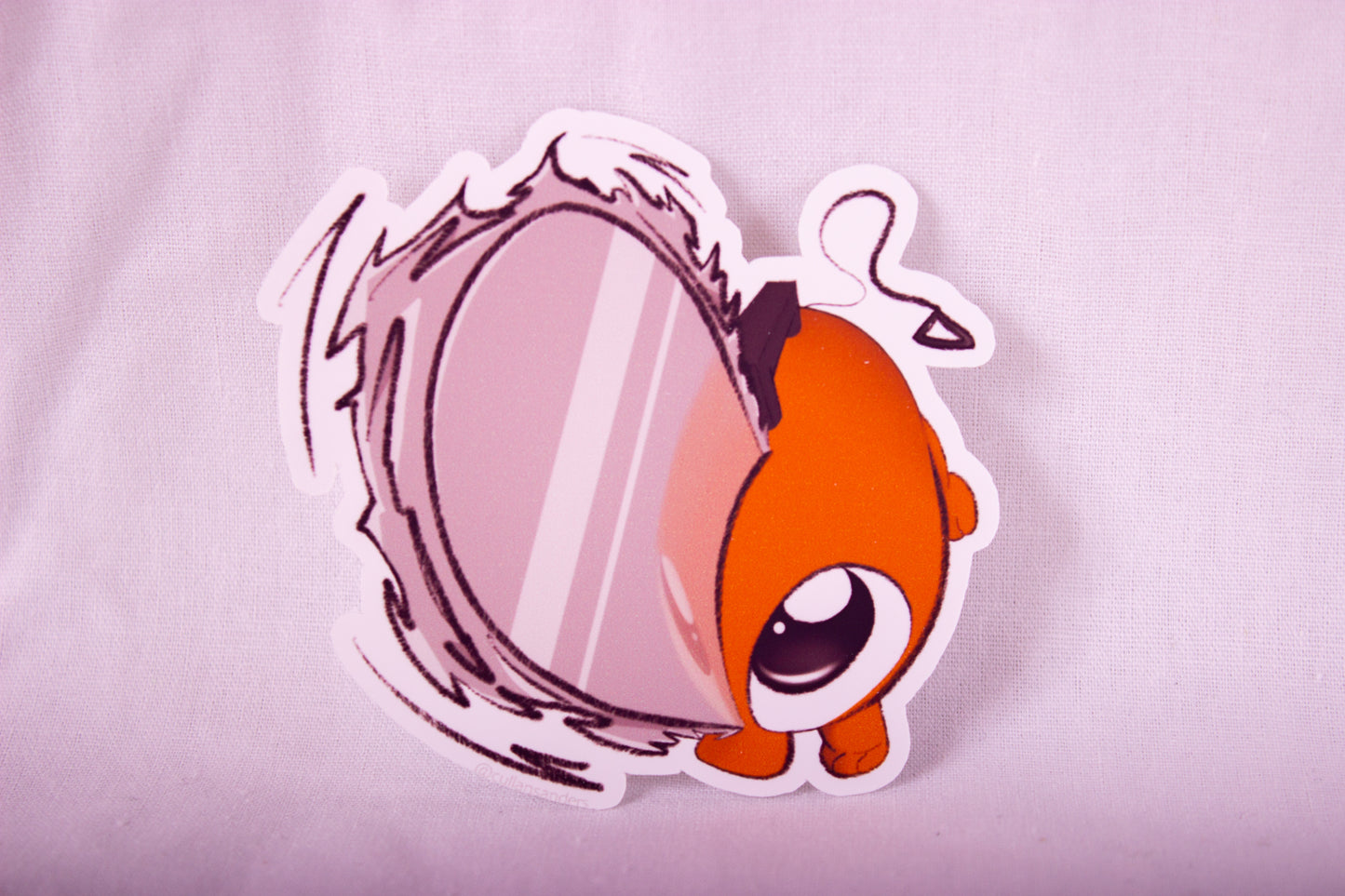 Pochita Snoot Sticker