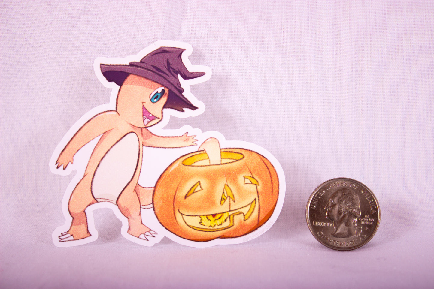 Charmander Halloween Sticker