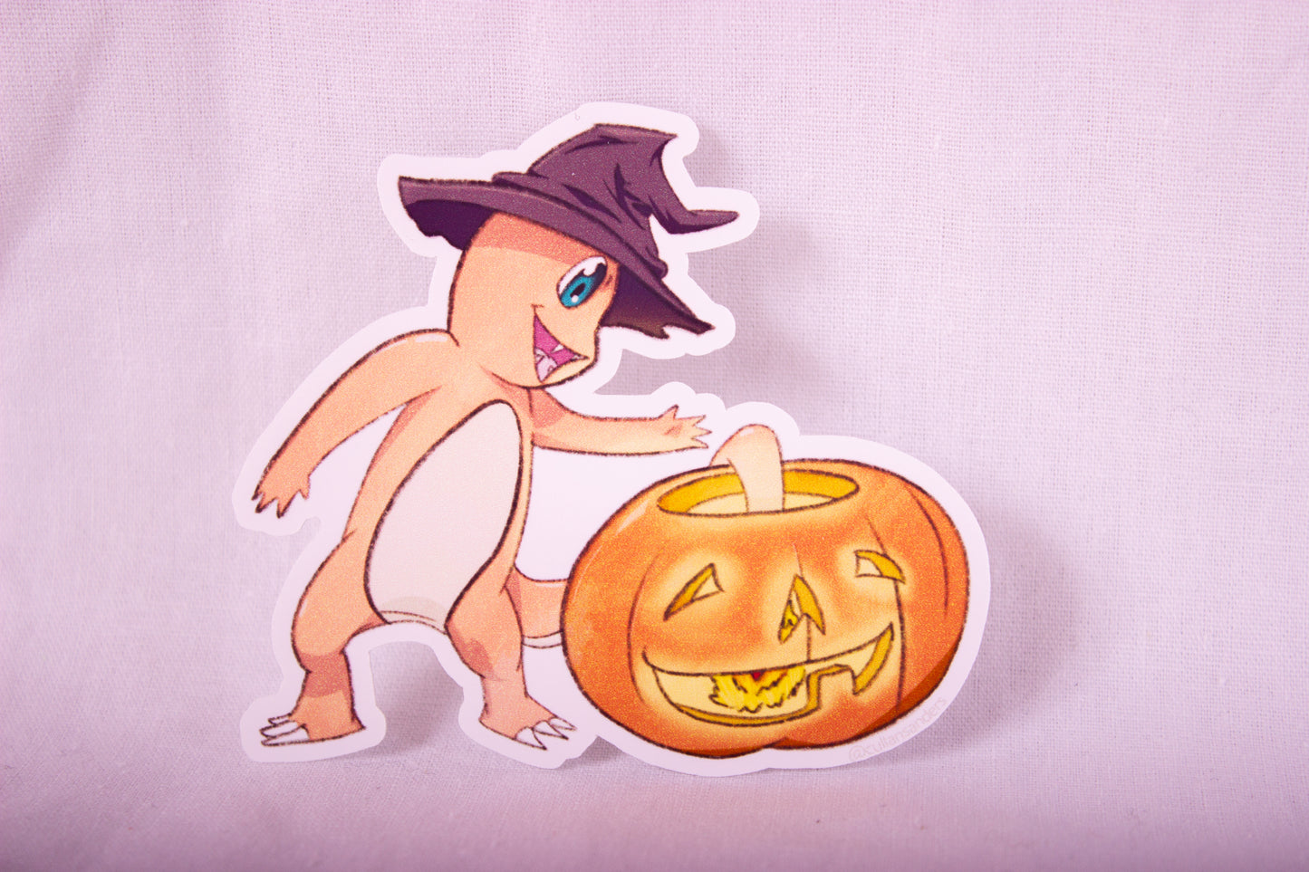 Charmander Halloween Sticker