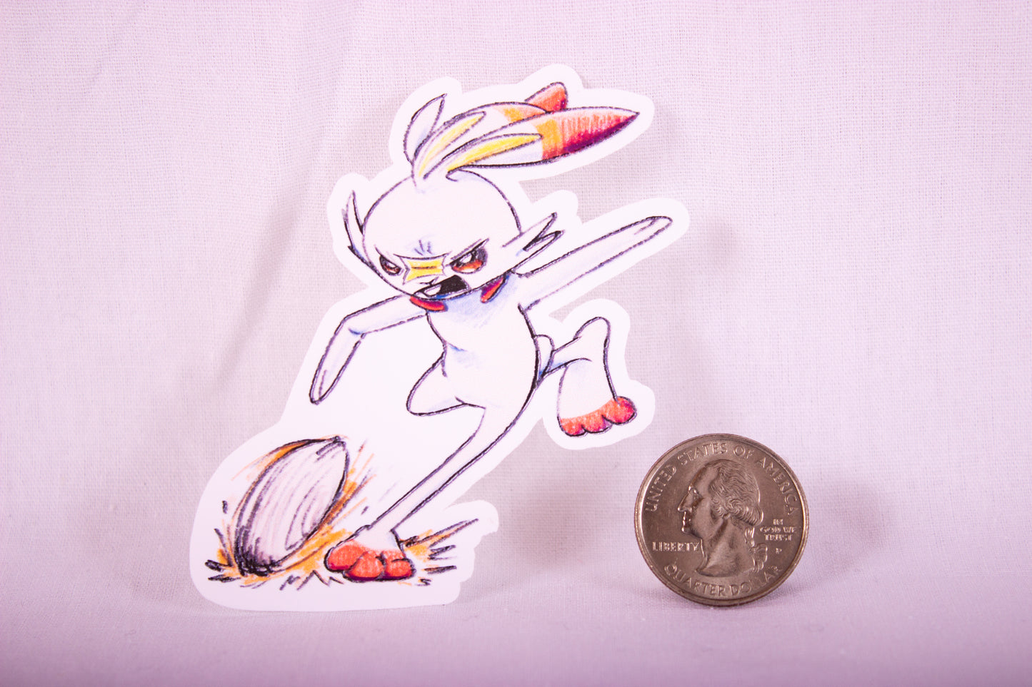 Scorbunny Sticker