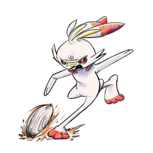 Scorbunny Sticker