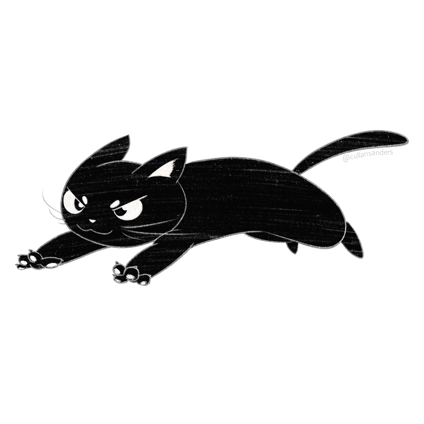 Pounce Sticker