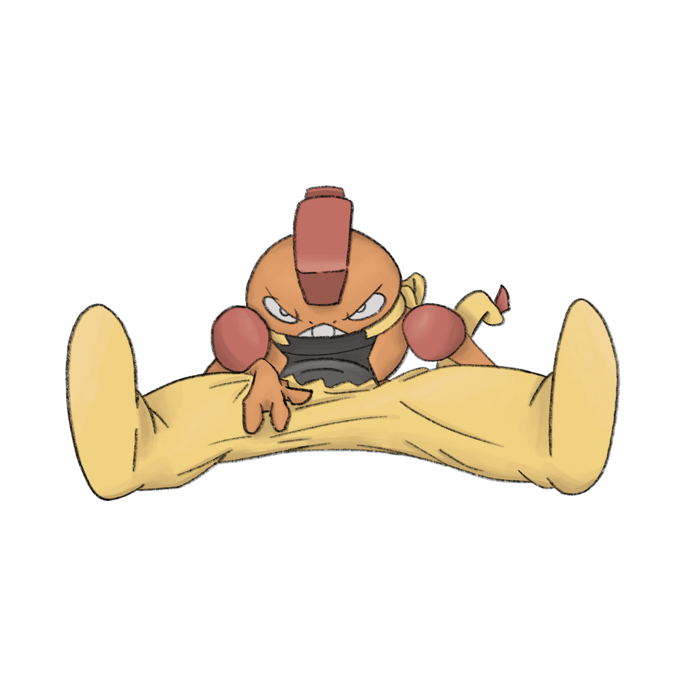 Scrafty Sticker
