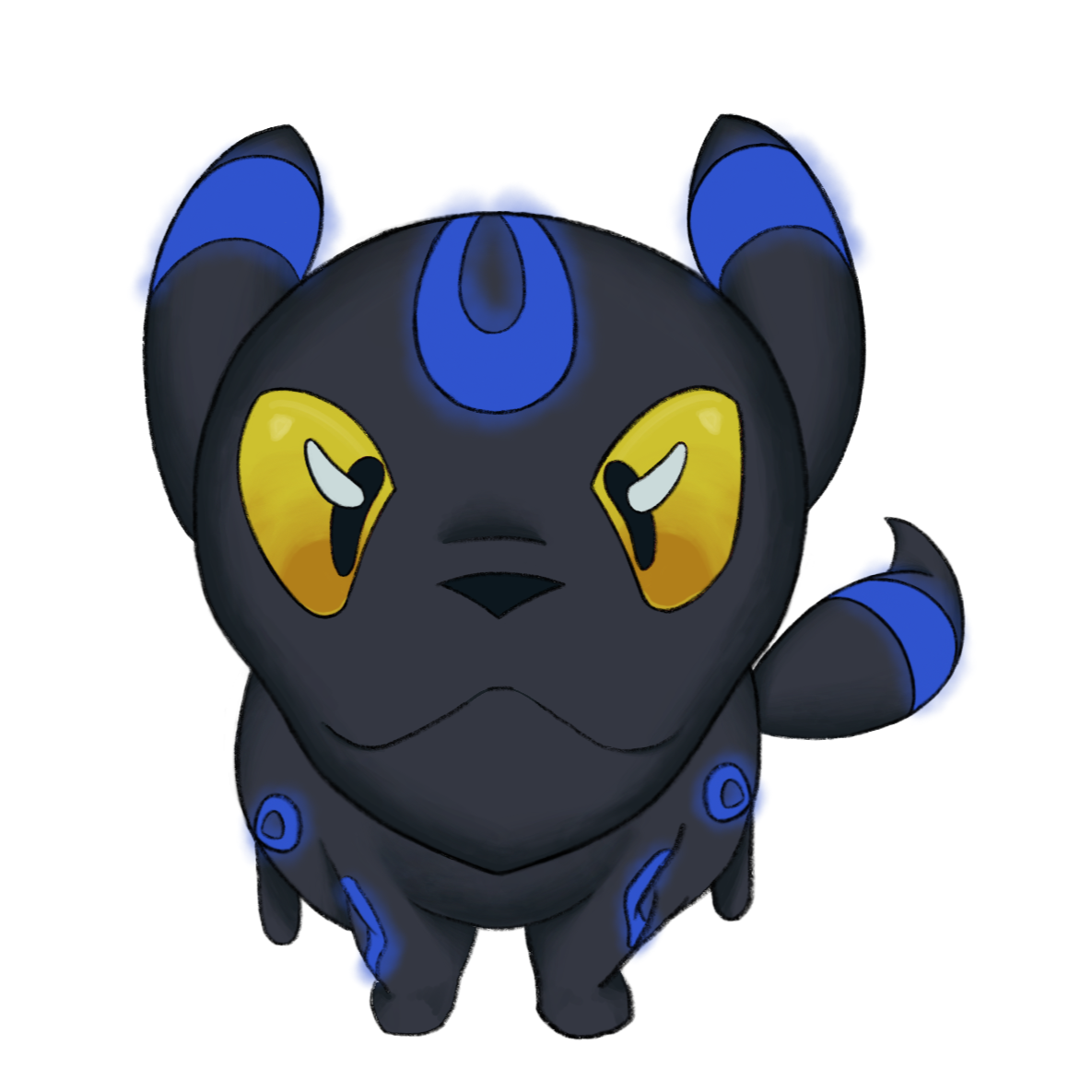 Shiny Umbreon Sniff Sticker