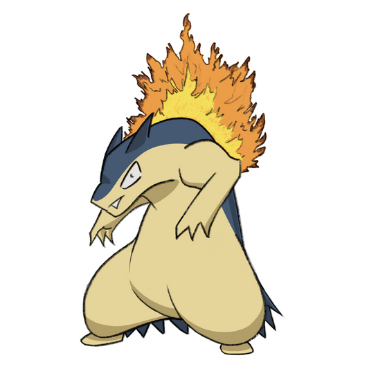 Typhlosion Sticker