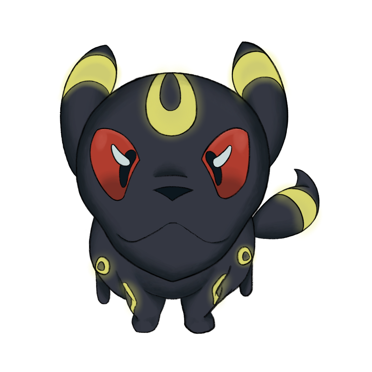 Umbreon Sniff Sticker